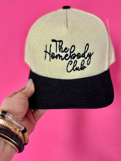 The Homebody Club Corduroy Hat