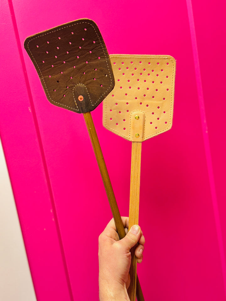 Leather Handmade Fly Swatter