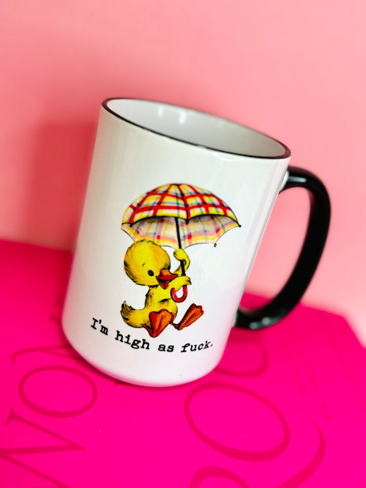 High As Fuck Coffee Mug