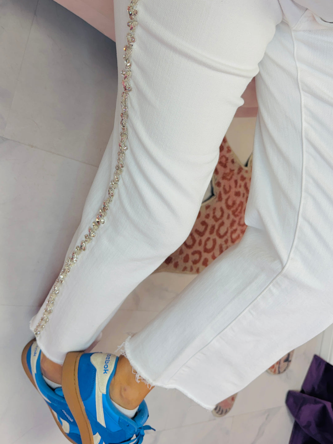 Shine On Side Detail Jeans