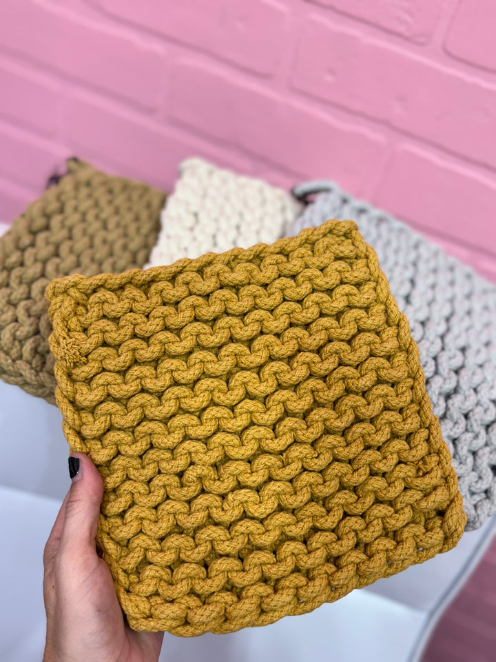 Cotton Crochet Potholders