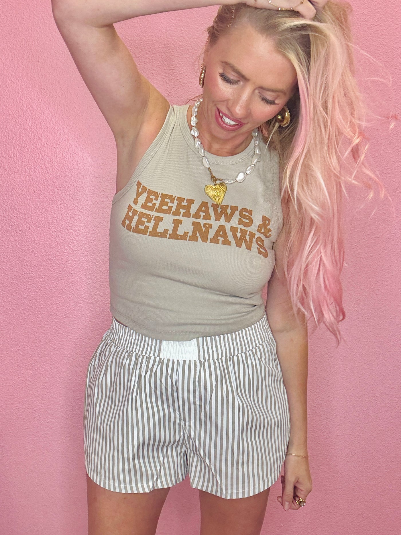 Yeehaws & Hellnaws Crop Tank