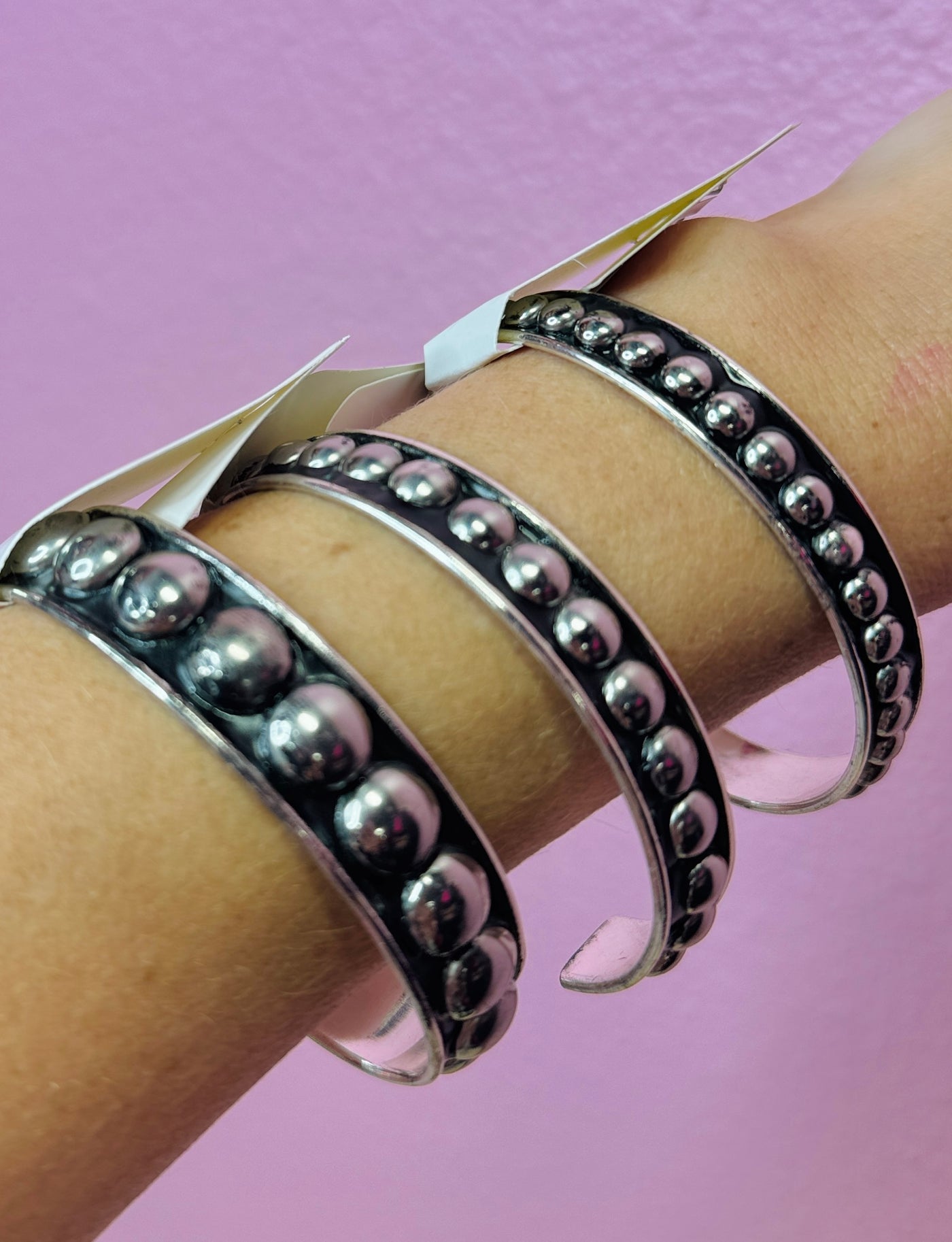 Western Bubble Cuff Bracelet