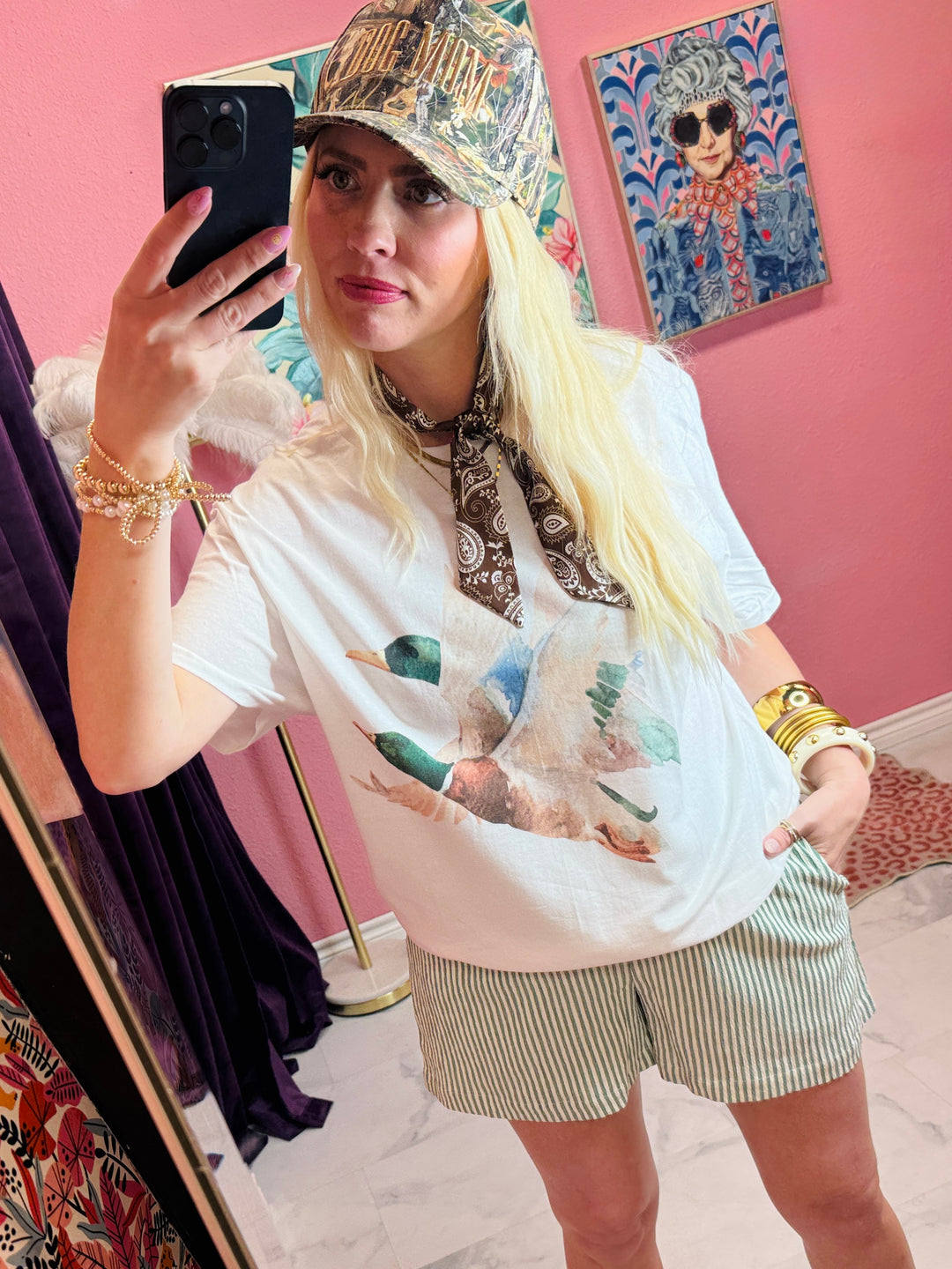 Fly Away Vintage Duck Tee