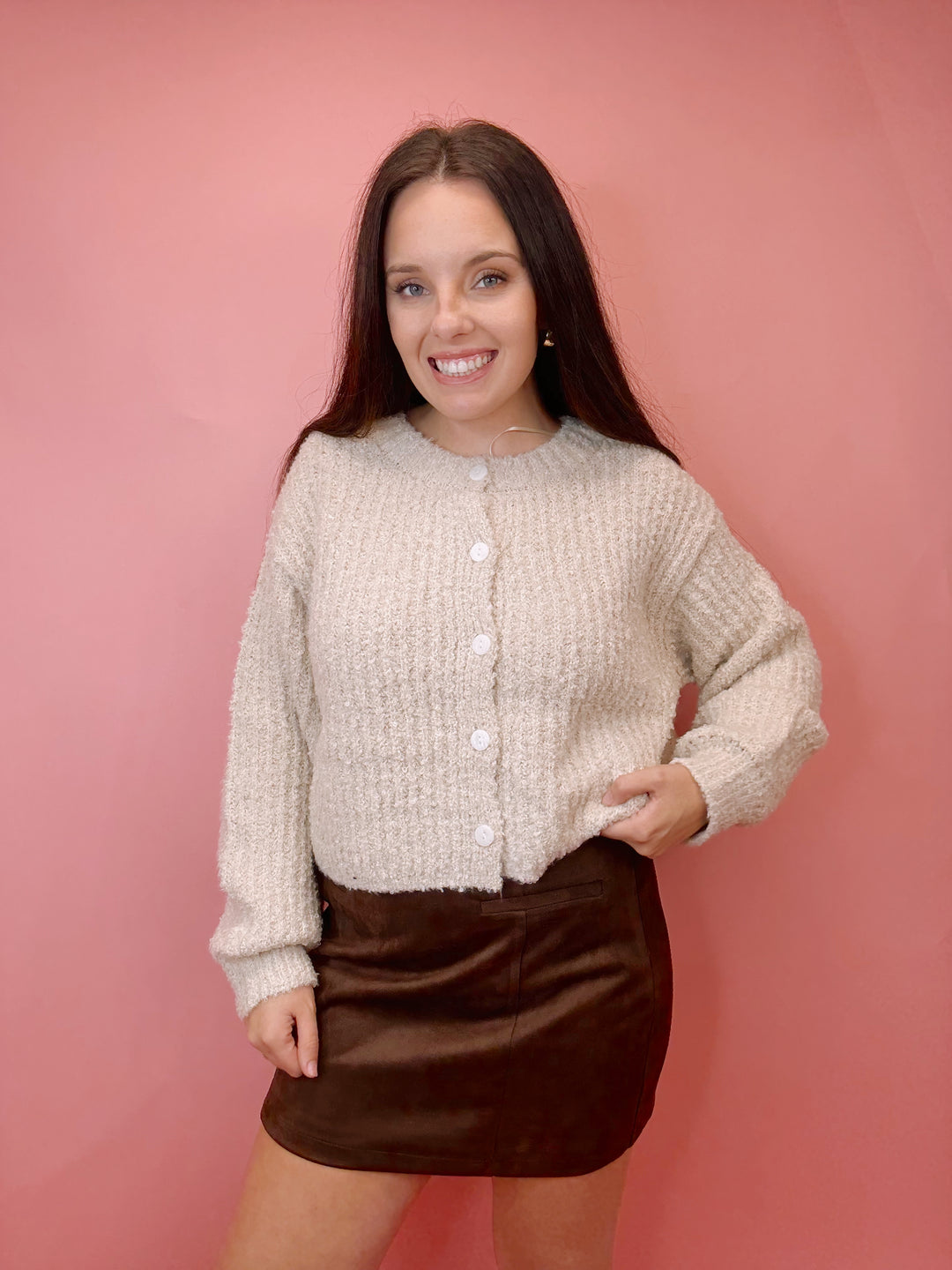 The Buttoned Bliss Sweater