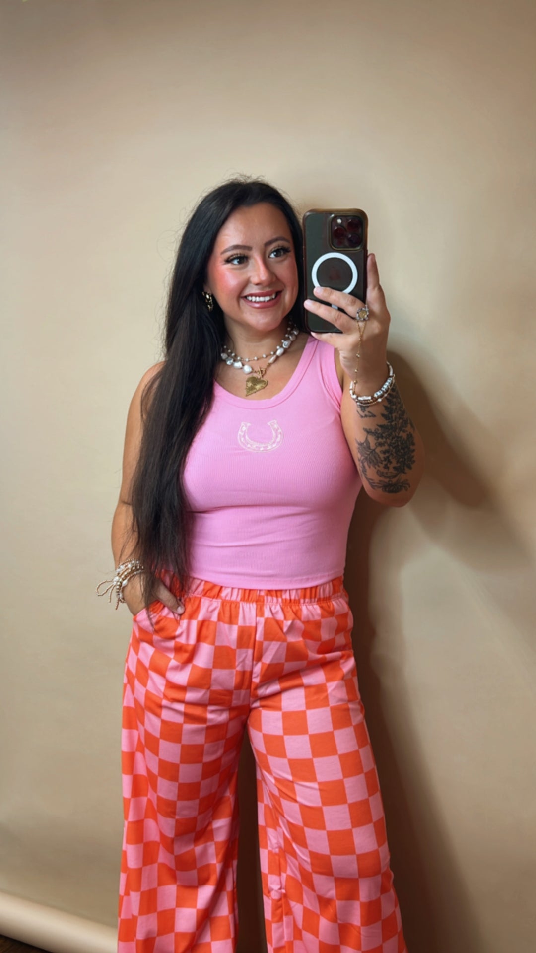 The Riley Checkered Pants