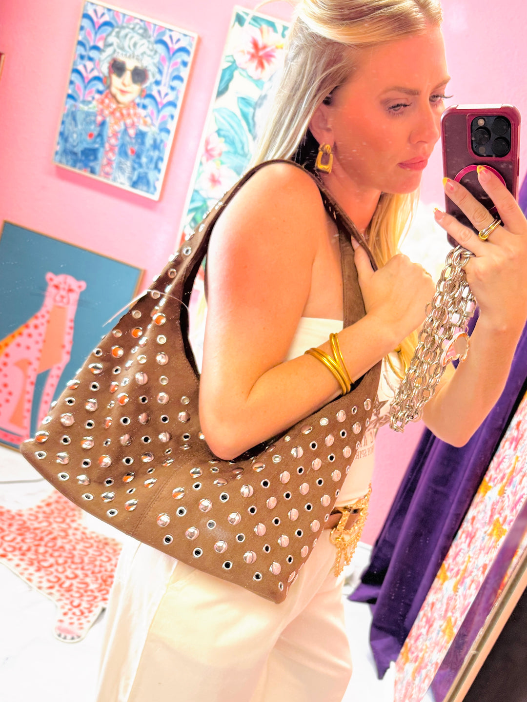 Stella Studded Bag