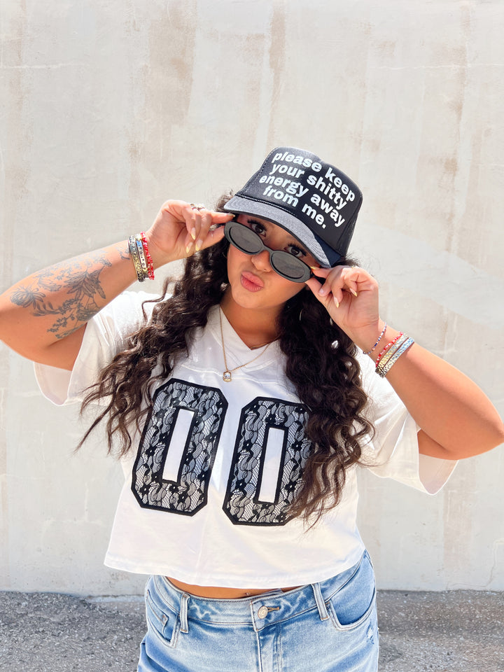 Varsity Vibes Crop Jersey