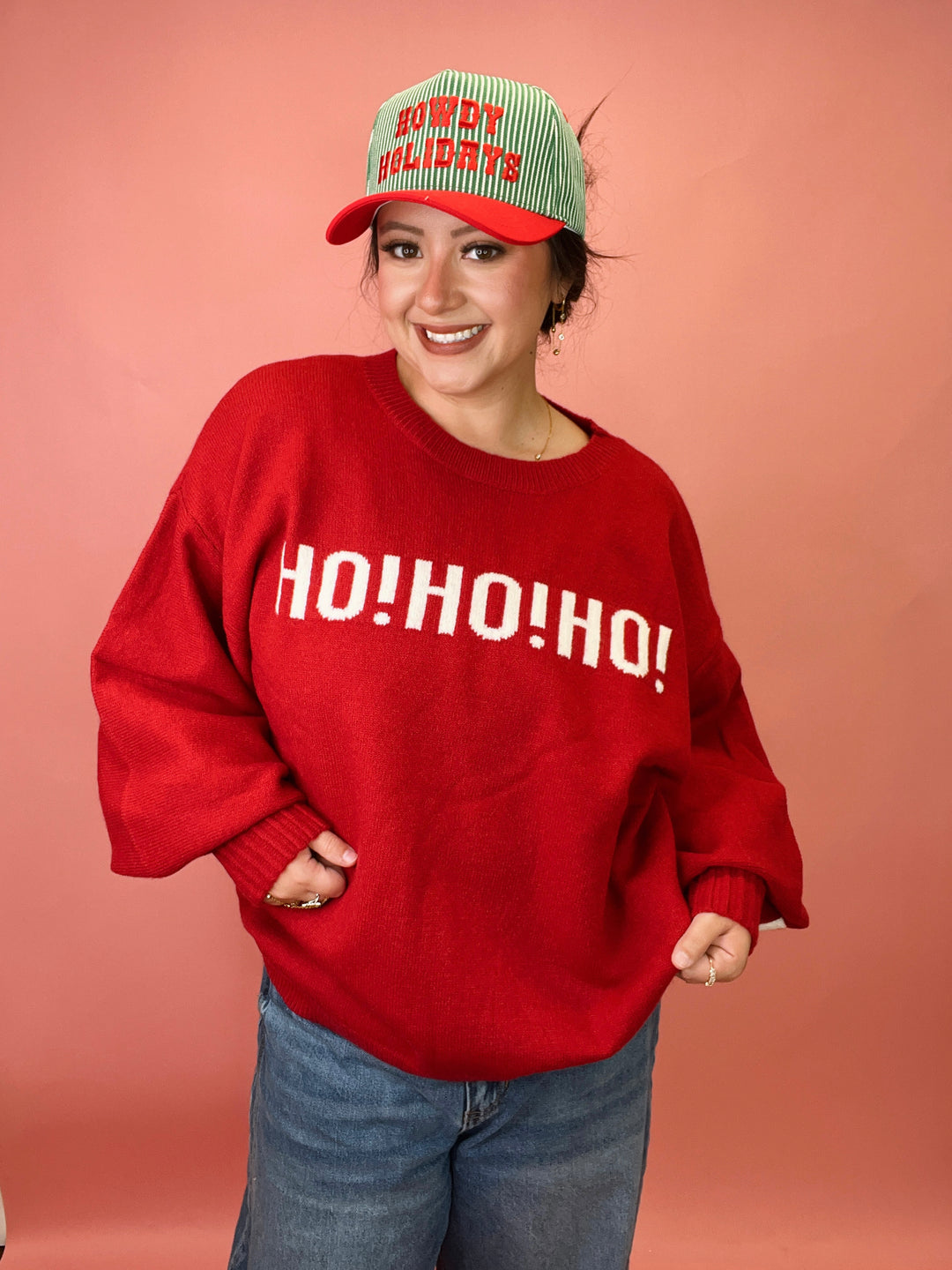 Ho Ho Ho Merry Christmas Sweater