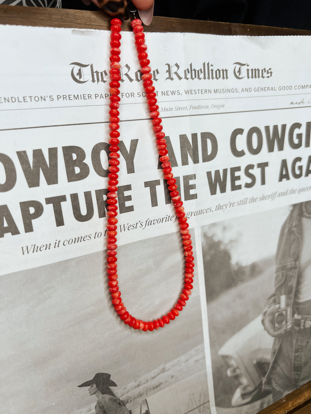 Sunset Beaded Necklace