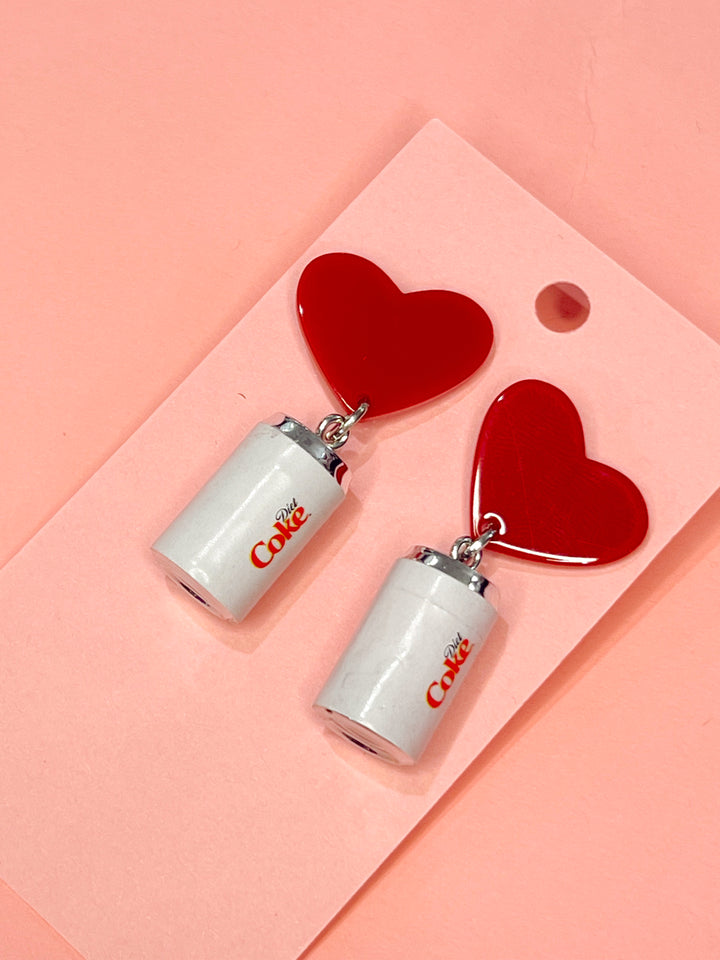 Diet Coke Can Earrings