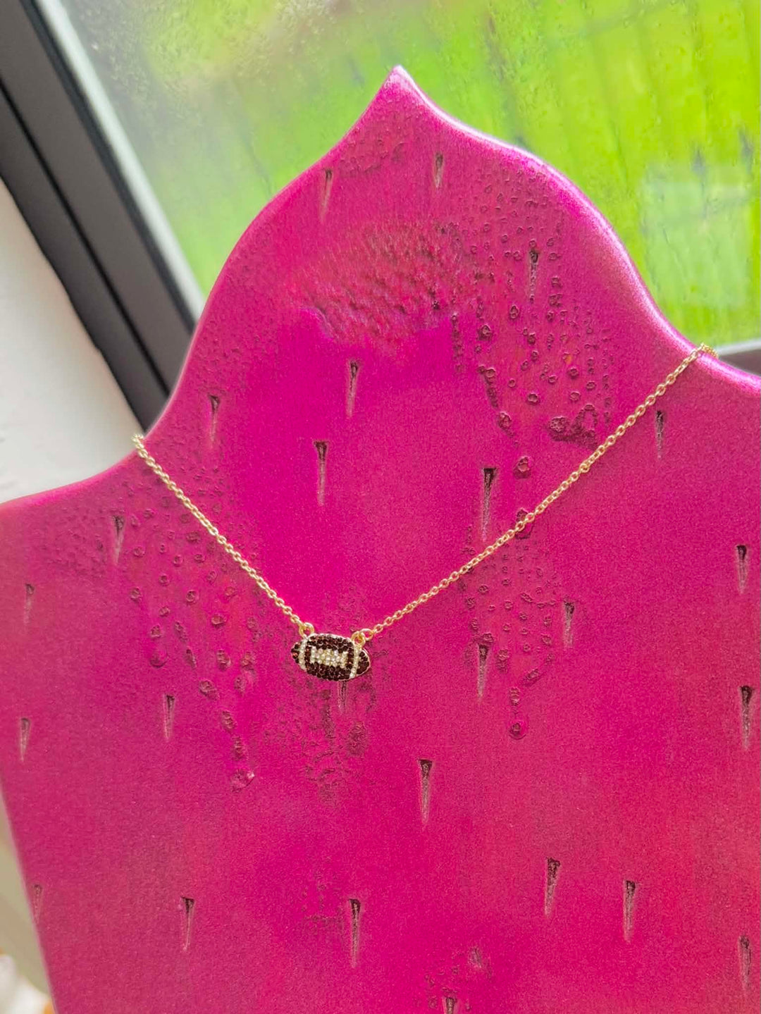 Friday Night Football Necklace