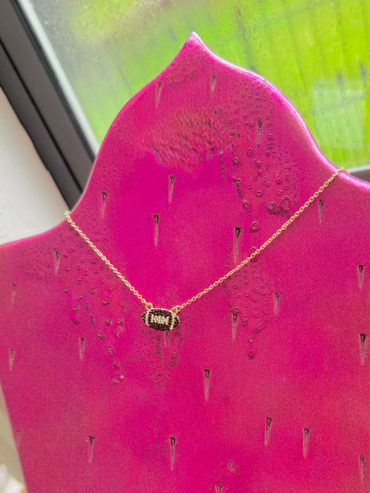Friday Night Football Necklace