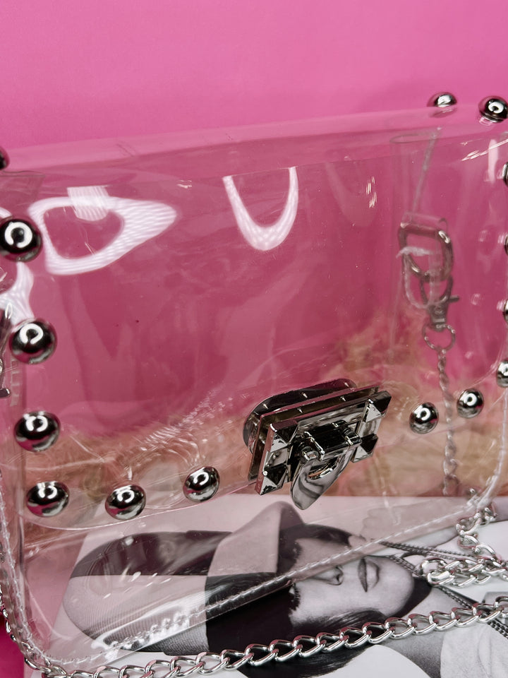 Stevie Clear Crossbody Bag