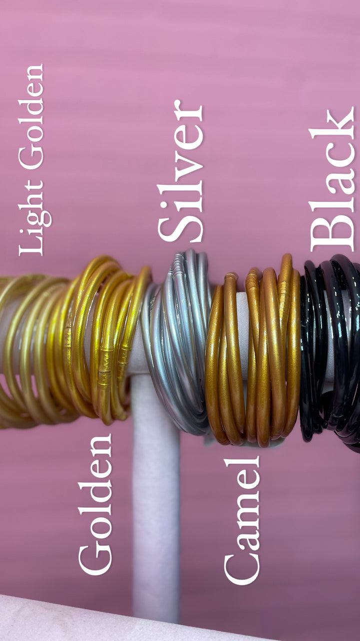 9 PC Jelly Stack Bracelet Sets