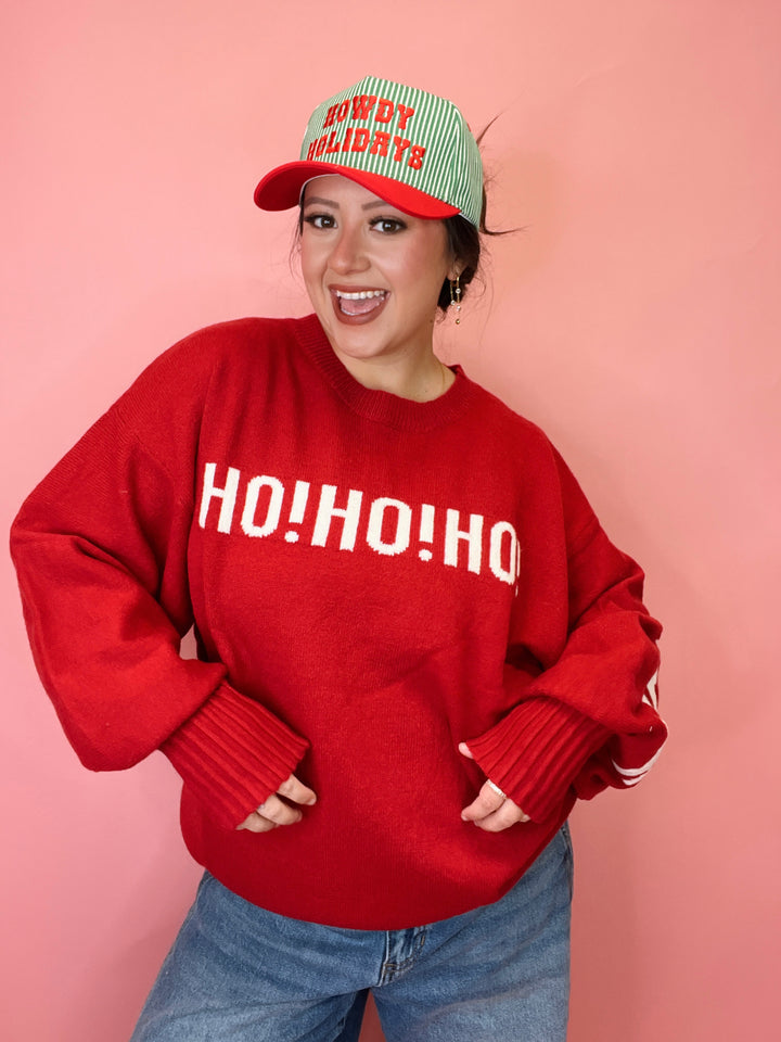 Ho Ho Ho Merry Christmas Sweater