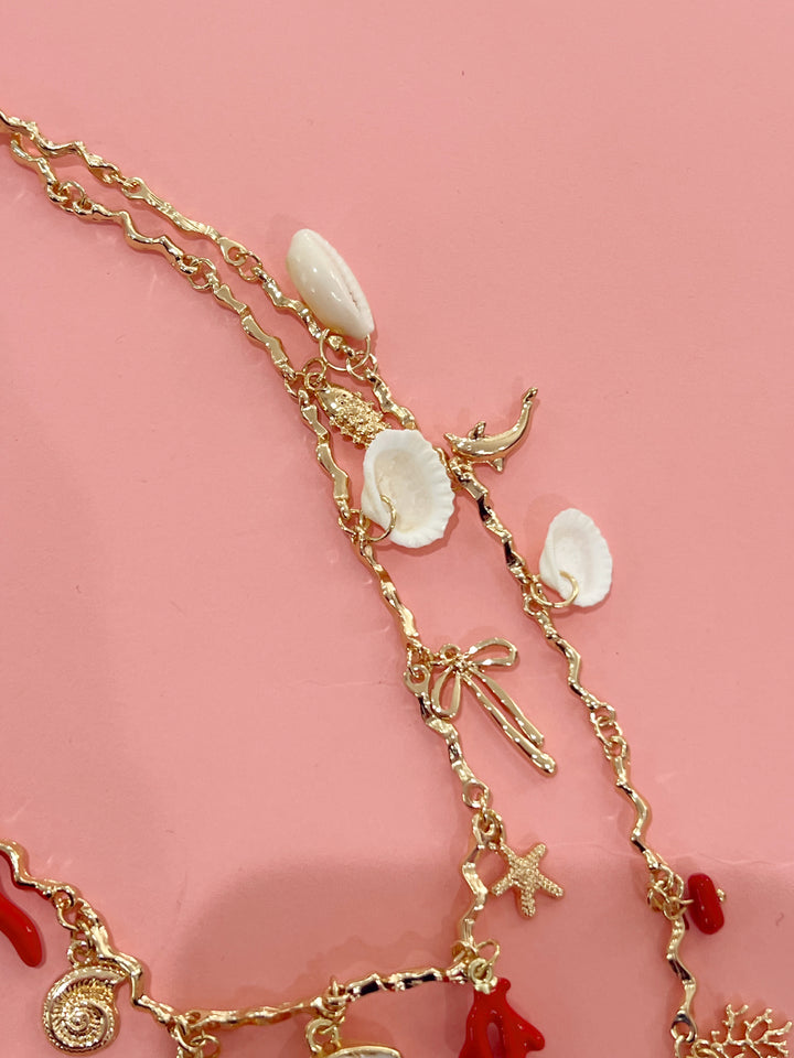 Island Glow Charm Necklace