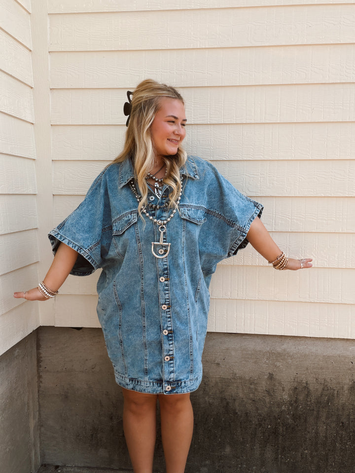 Denim Days Chambray Dress