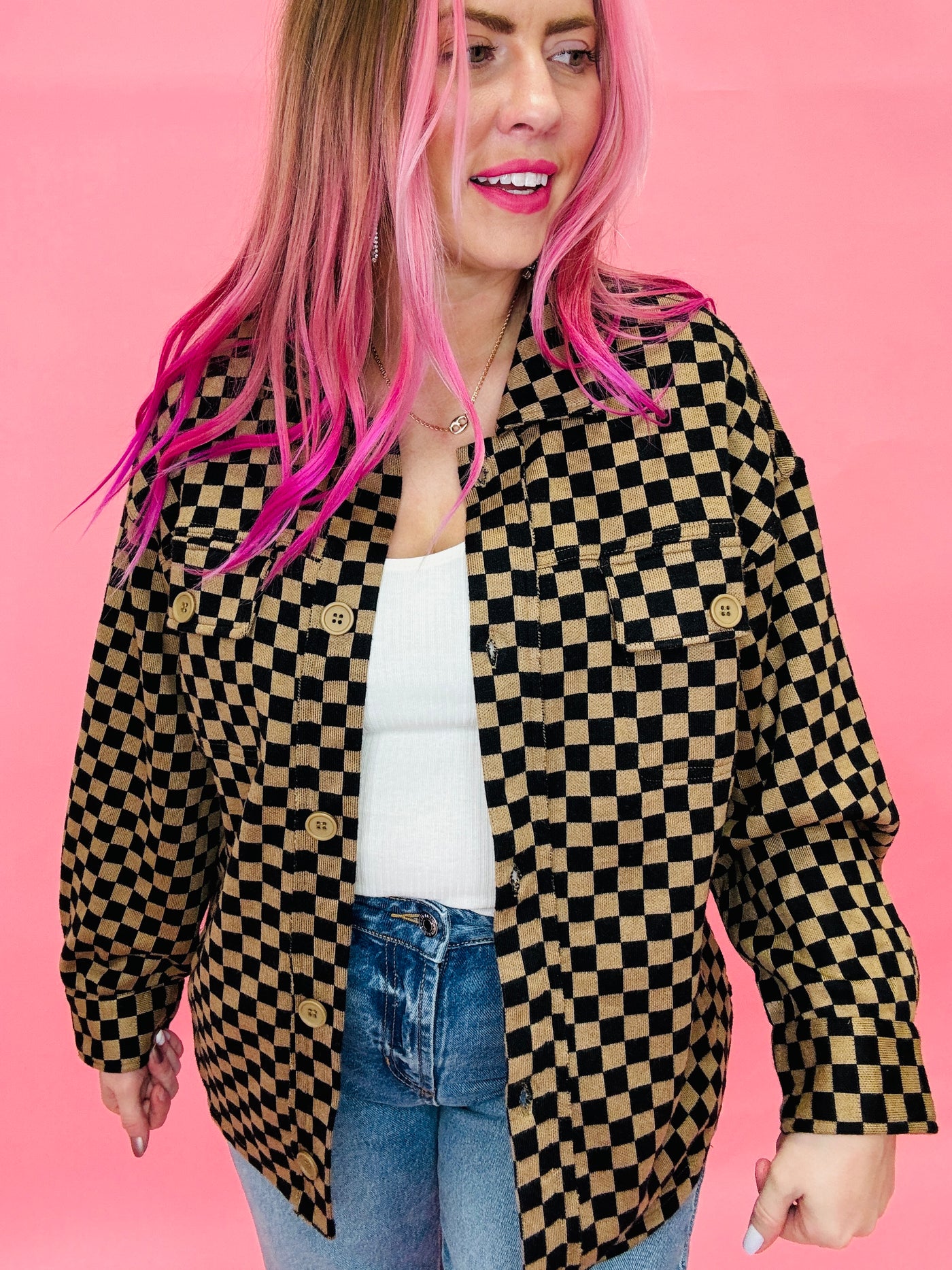 The Danielle Checkered Jacket
