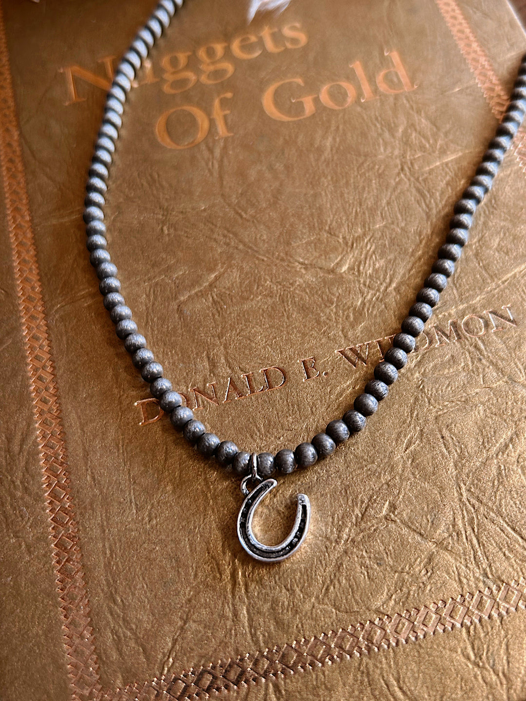 Just My Luck Horseshoe Necklace