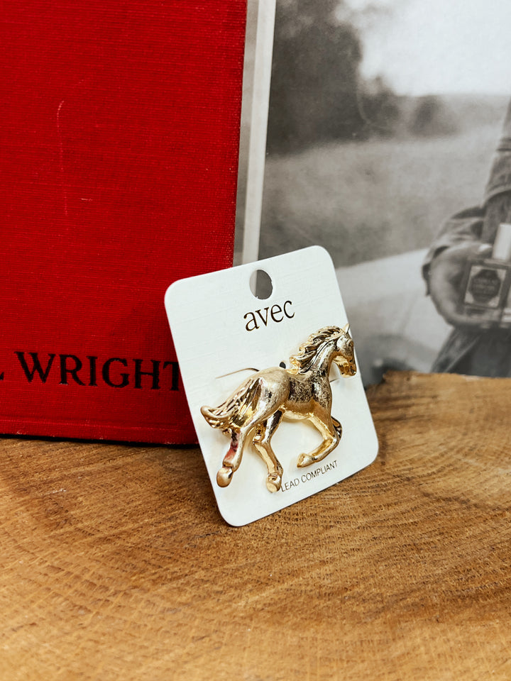 Ralph Running Horse Brooch