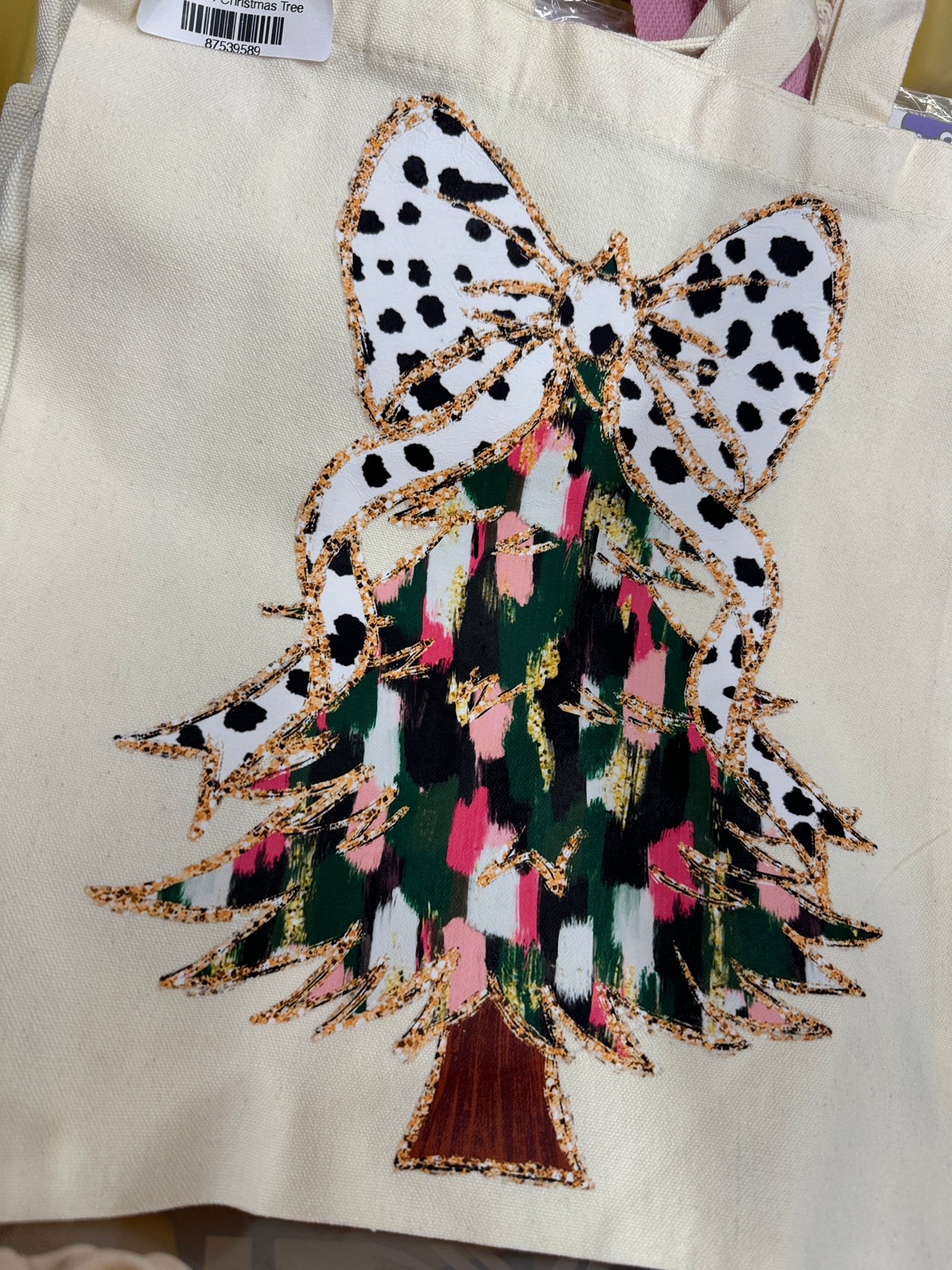Christmas Tree Tote Bag