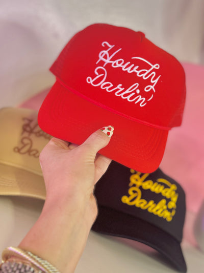 Howdy Darlin' Foam Trucker Hat