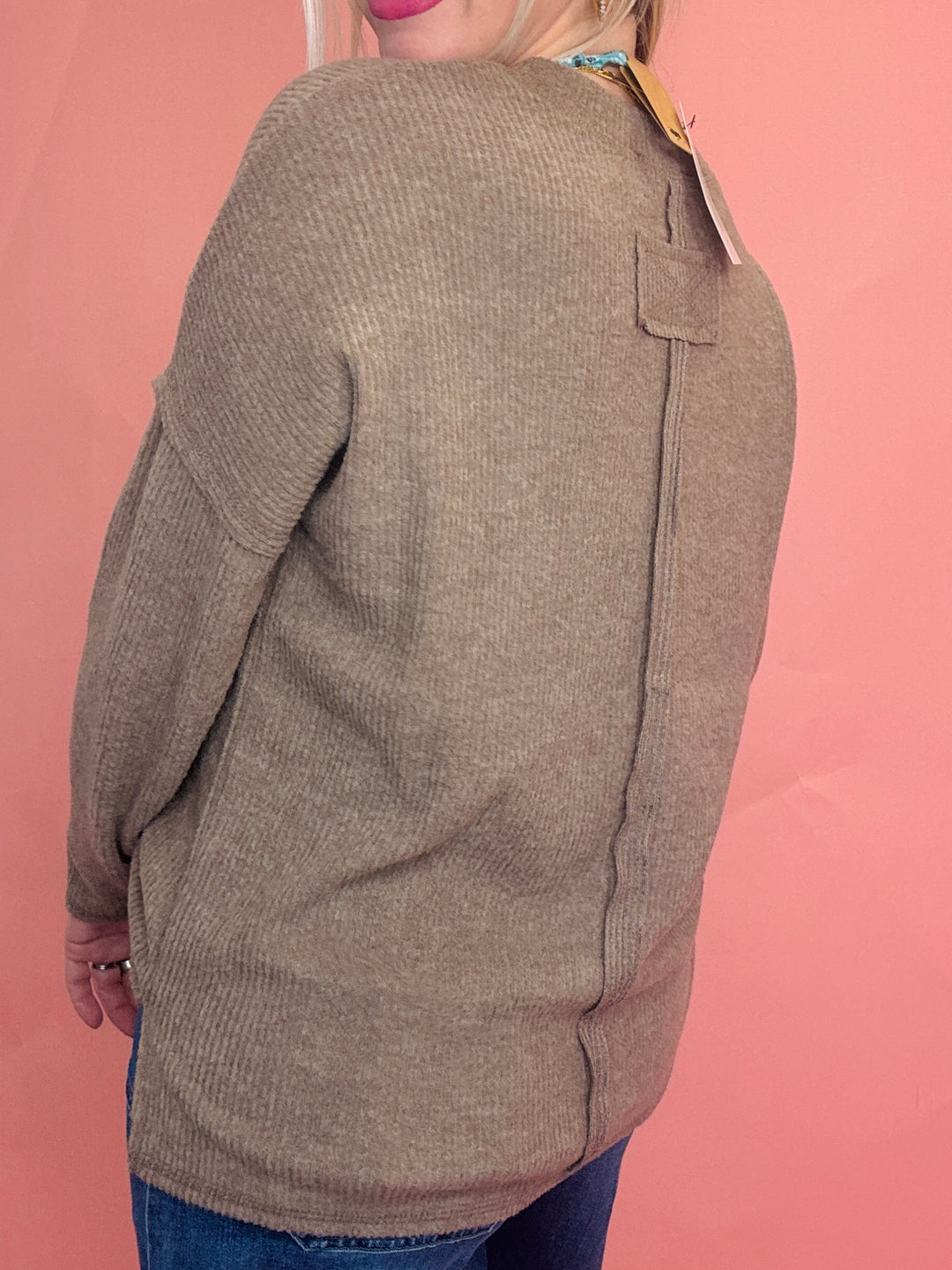 The Stephanie Corded Sweater