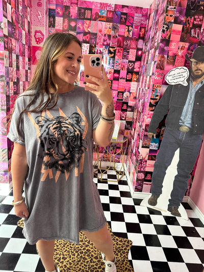 Easy Tiger Graphic Dress
