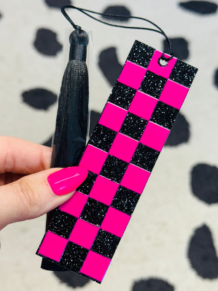 Acrylic Bookmark With Fringe Tassel