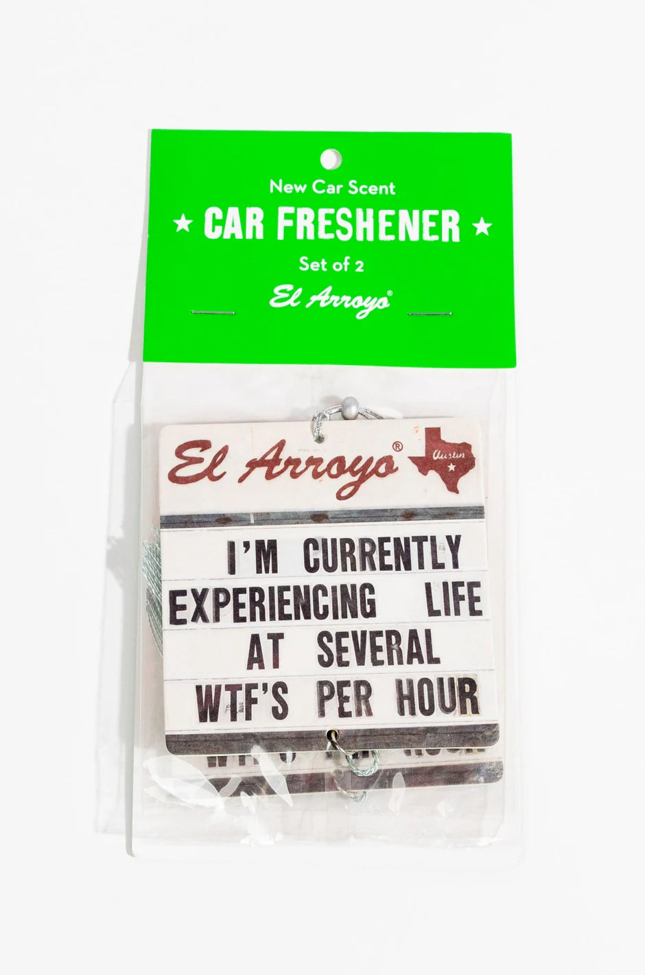 WTF's Per Hour Air Freshener