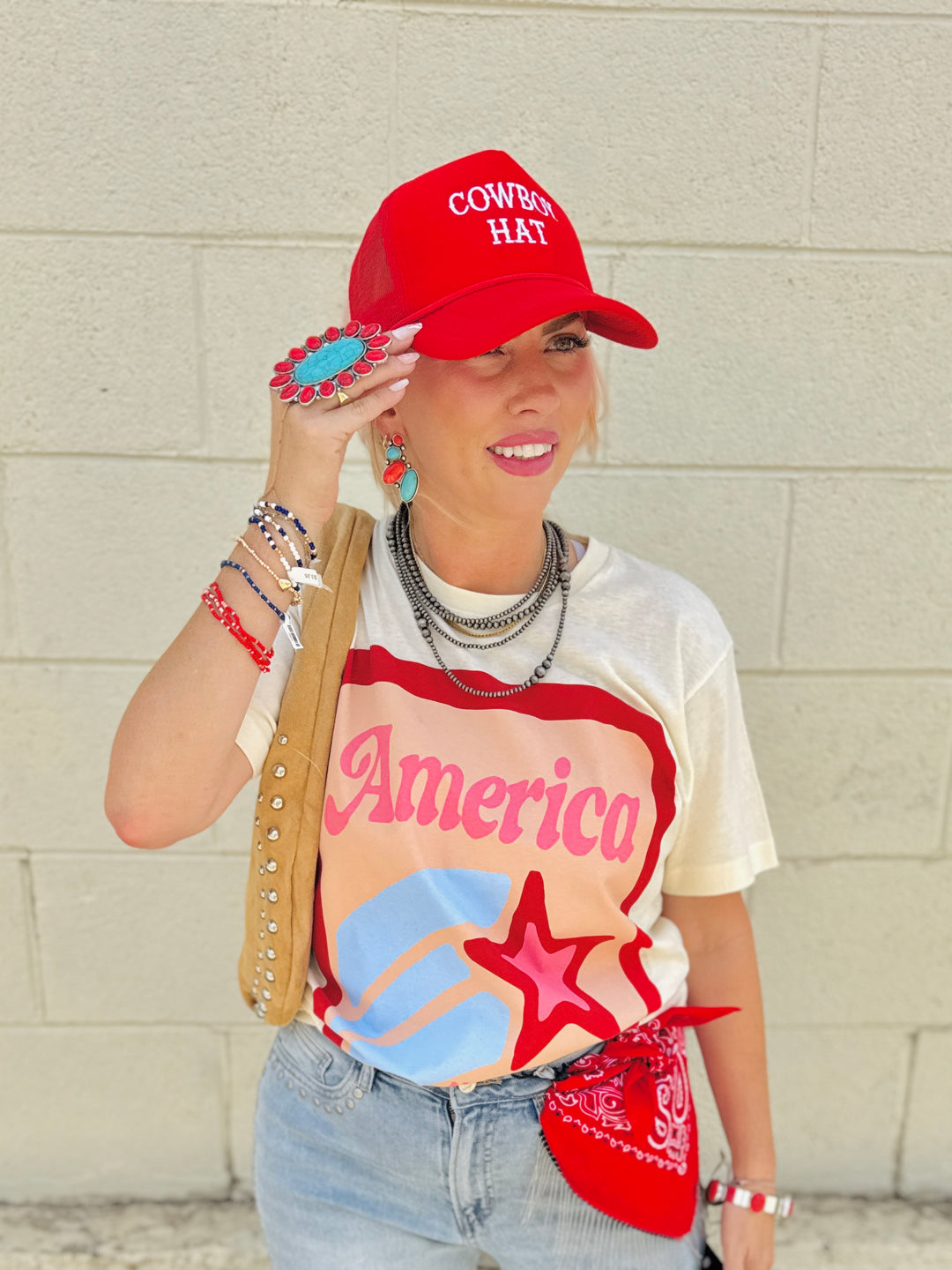 America The Beautiful Graphic Tee