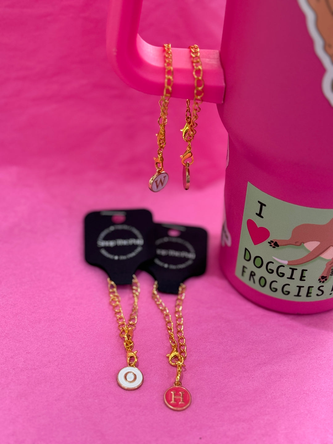 Letter Tumbler Charms