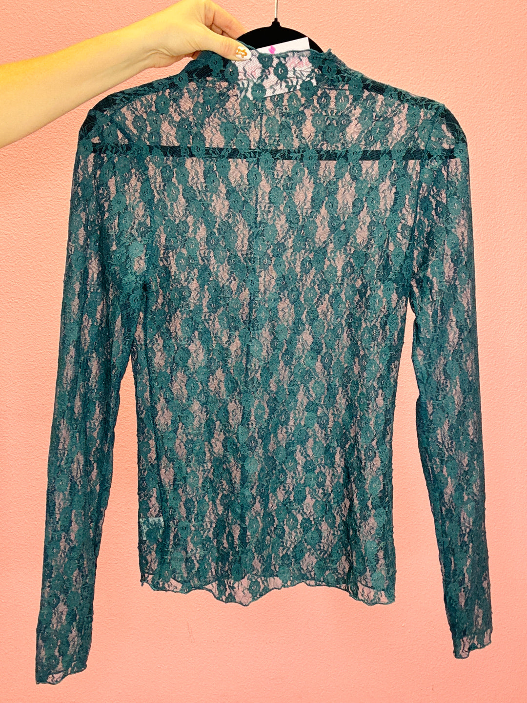 The Izzy Lace Mesh Layering Top