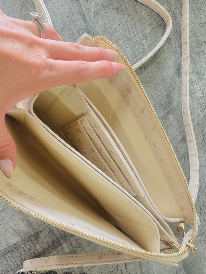 The Olivia Ostrich Bag