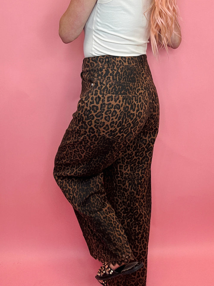 The Mocha Leopard Pants