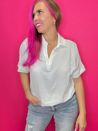 The Sierra Collared Top