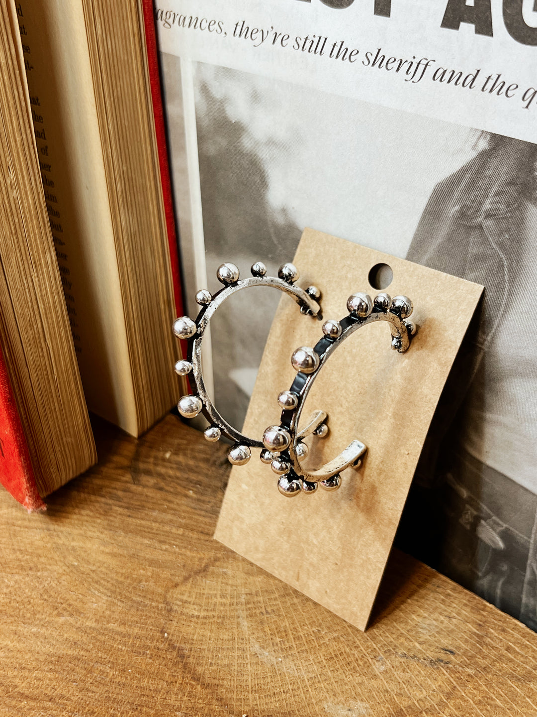 Harlow Studded Hoops