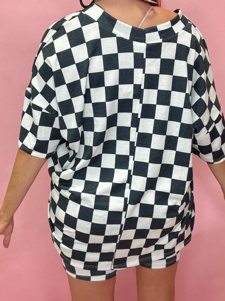 The Lucie Checkered Set