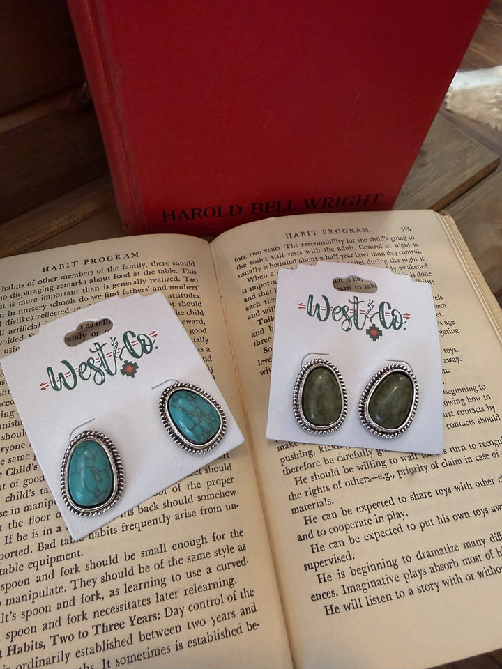 The Cardi Turquoise Earrings