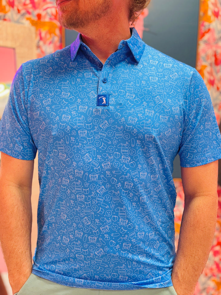 Risky Texts Men’s Polo Shirt