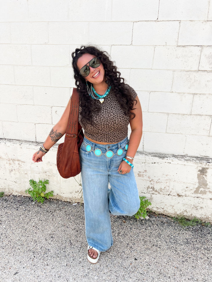 Wild Ways Leopard Knit Top