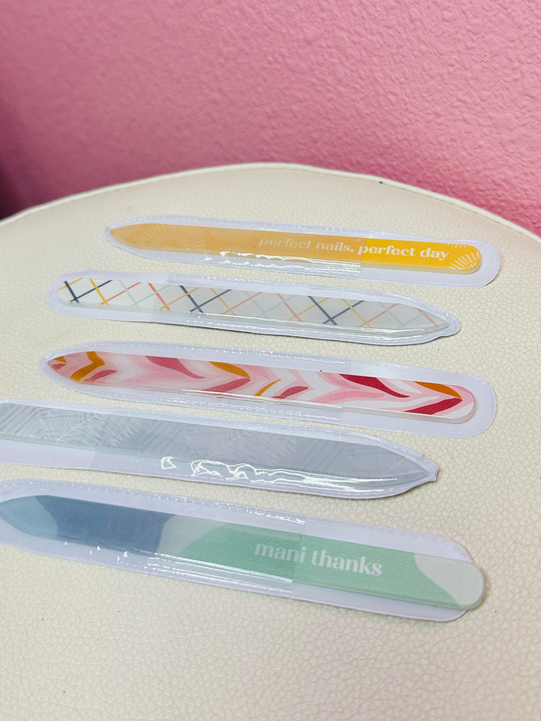 Lemon Lavender Glass Nail Files