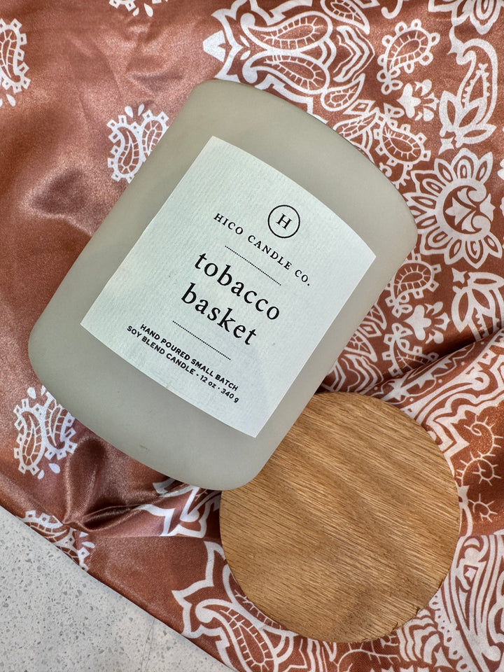 Tobacco Basket Candle