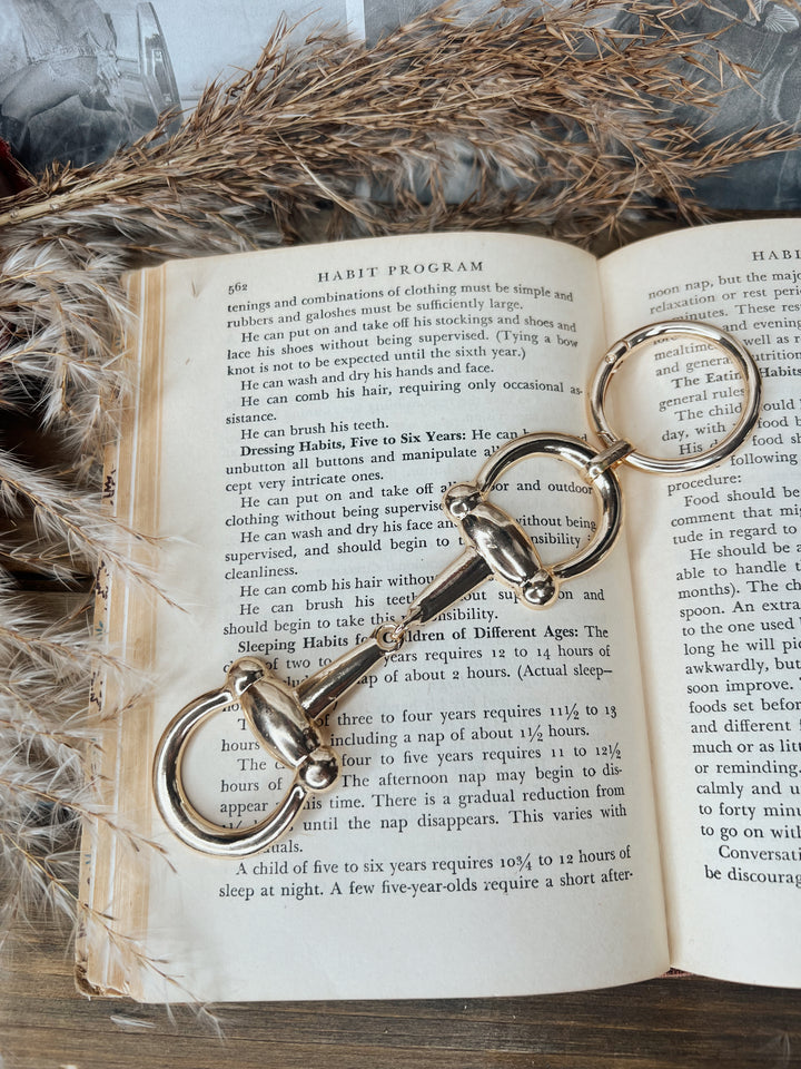 The Traditional Horsebit Keychain