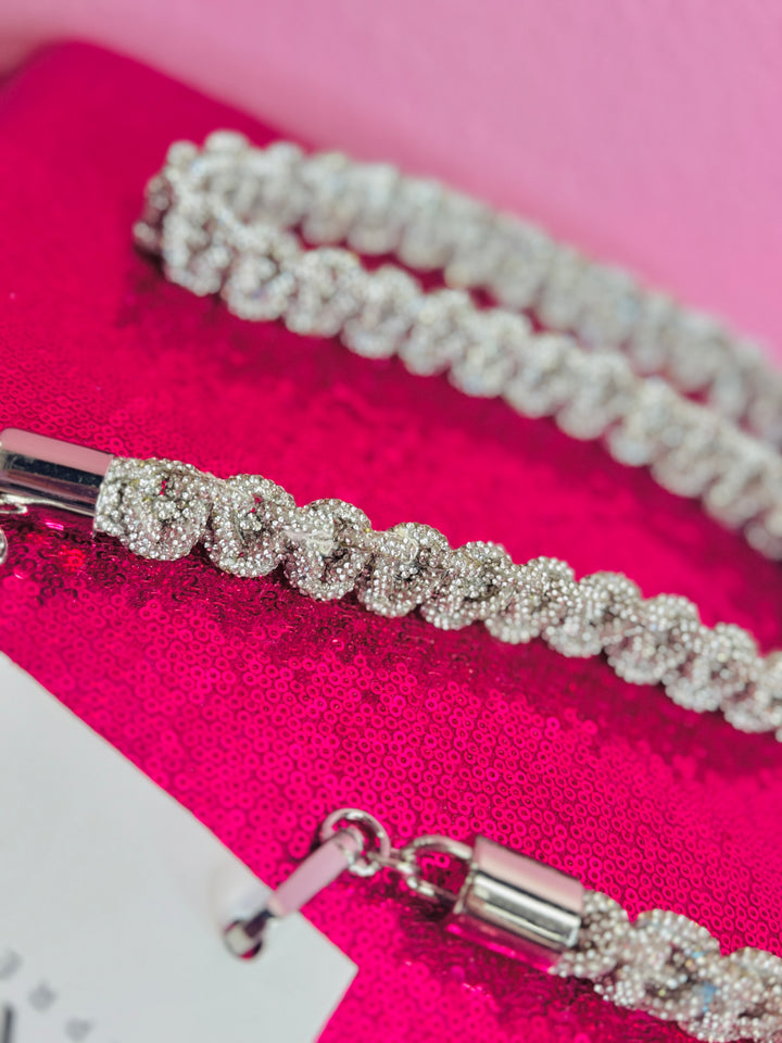 Dazzling Dreams Crystal Rhinestone Bag Shoulder Strap