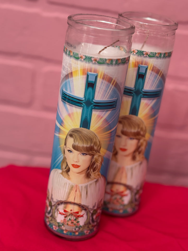 Taylor Swift Celebrity Prayer Candle