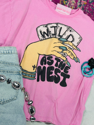 Wild As The West Oversized Tee