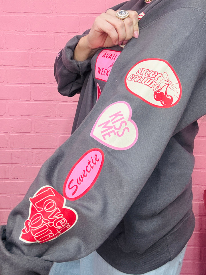 Lover Girl Patch Sweater