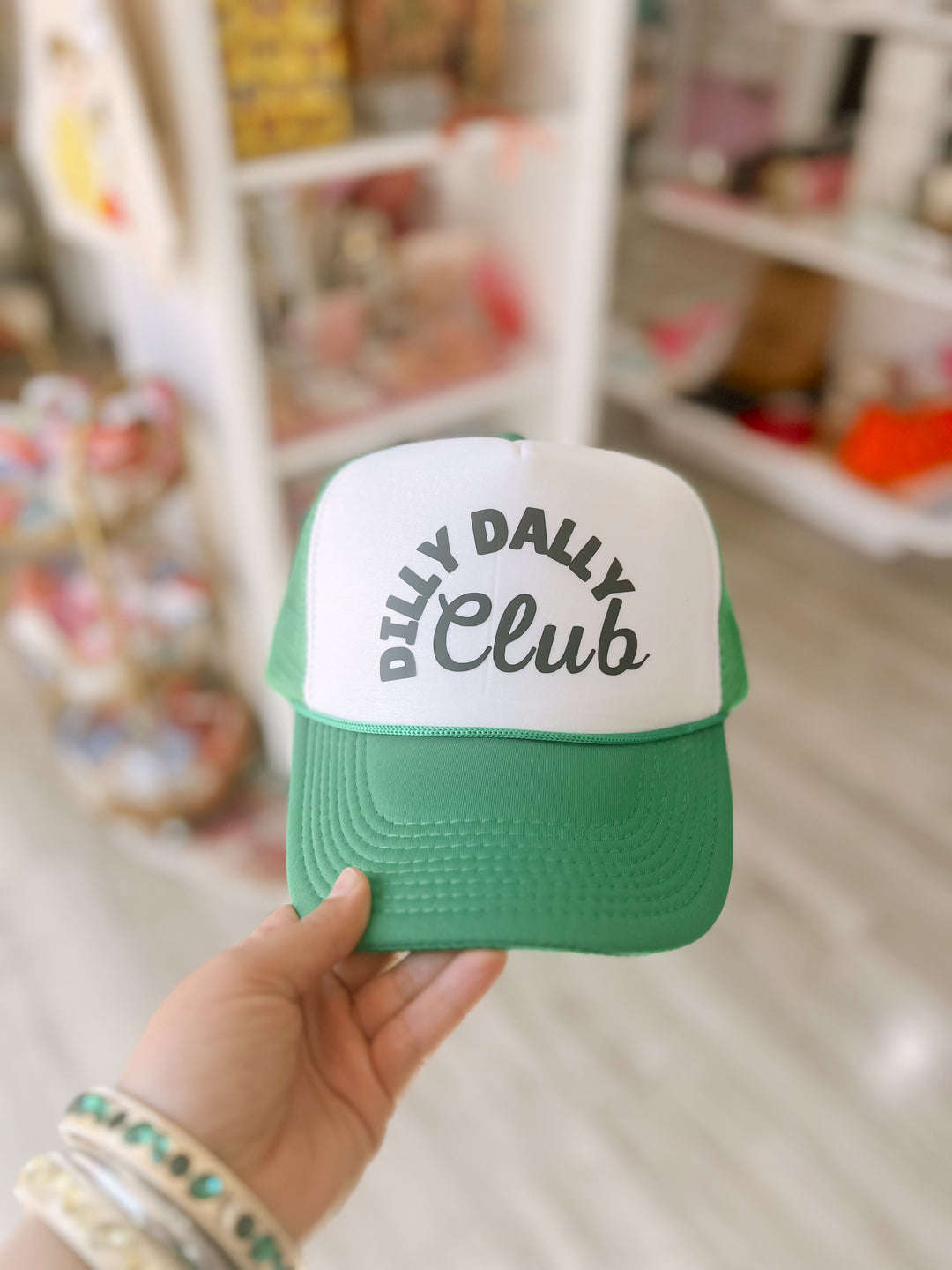 Dilly Dally Club Trucker Hat